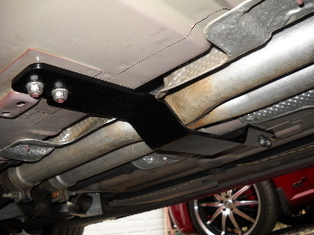 Steel Exhaust Tie Bar 08-up Dodge Challenger